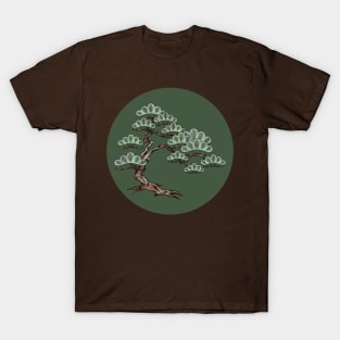 Green Mana Symbol in a Japanese Traditional Style- for fans of Magic the Gathering T-Shirt T-Shirt